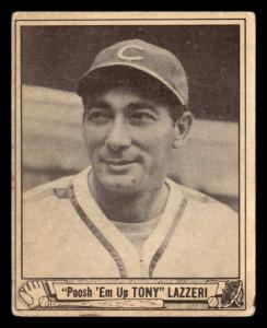 1940 Play Ball Tony Lazzeri #238 Card