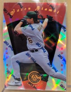 1997 Pinnacle Certified Mirror Red Jason Giambi Refractor