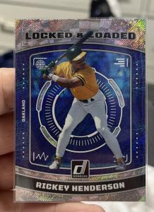 2023 Donruss Rapture #LL6 Rickey Henderson Card