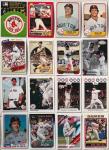 Boston Red Sox 64 Vintage Baseball Cards Lot