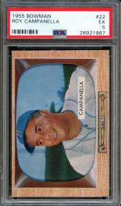 1955 Bowman Roy Campanella #22 PSA 5