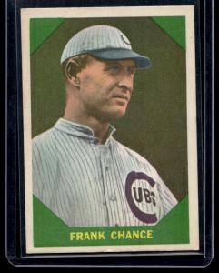 1960 Fleer Baseball Greats Frank Chance Card
