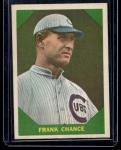 1960 Fleer Baseball Greats Frank Chance Card