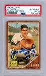 Joe Torre Signed 1962 Topps Rookie Card