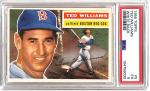 Ted Williams 1956 Topps Baseball Card #5 Red Sox