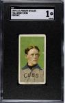 1909-11 T206 Johnny Evers Portrait Card