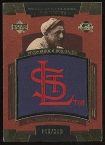 2004 Upper Deck Sweet Spot Team Logo Patch Frankie Frisch