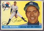 1955 Topps Phil Rizzuto Baseball Card #189