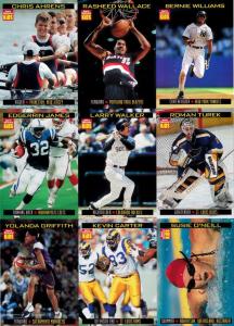 Bernie Williams Edgerrin James Larry Walker Card Sheet