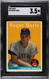 1958 Topps Roger Maris #47 Rookie Card