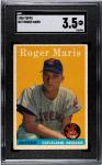 1958 Topps Roger Maris #47 Rookie Card