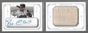 Robinson Cano 2015 Panini Jumbo Relic Booklet 7/10