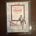 1994 Coca-Cola Christy Mathewson Tuff Stuff Card