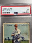 1934 Goudey Lefty Grove PSA 1 Boston Red Sox
