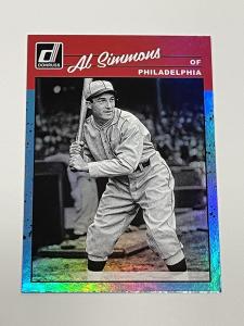 2023 Donruss Al Simmons Carolina Blue #281 Card