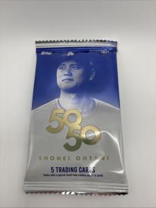 2024 Topps Shohei Ohtani 50/50 Sealed Pack