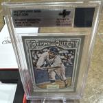 Ty Cobb Autographed Smoking Jacket Patch Card