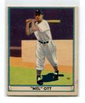 1941 Play Ball Mel Ott New York Giants Card