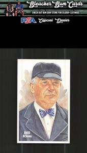 1980 Perez-Steele Bill Klem Hall of Fame Card