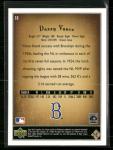 2002 SP Legendary Cuts Dazzy Vance Card