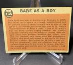 1962 Topps Babe Ruth #135 Vintage Card