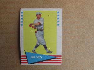 1961 Fleer Baseball Card Singles - Choose Yours