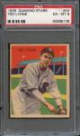 1935 Diamond Stars #43 Ted Lyons PSA 6