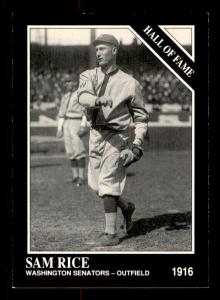 1991 Conlon Collection Sam Rice Card #54