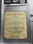 1934 Goudey Lefty Grove PSA 1 Boston Red Sox