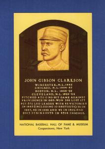 John Clarkson 1964 HOF Postcard - Cubs, Braves, Spiders
