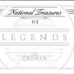 Joe Cronin 2015 Panini National Treasures Booklet 4/5