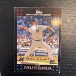 2007 Topps Chrome Mike Mussina Baseball Card