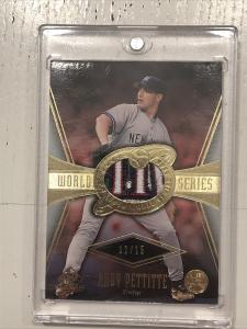 2004 Andy Pettitte Yankees World Series Patch 12/15