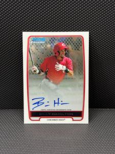 2012 Bowman Chrome Billy Hamilton Auto Card