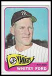 1965 Topps Whitey Ford Baseball Card #330