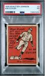 1935 Kiki Cuyler HOF Baseball Card #3 PSA 1