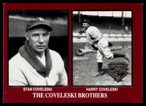 1994 Conlon Collection Harry and Stan Coveleski Card