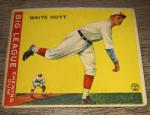 1933 Waite Hoyt Goudey Baseball Card #60