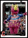 2025 Topps Slider Cleveland Guardians Mascot Card