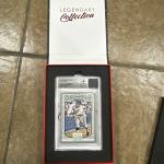 Ty Cobb Autographed Smoking Jacket Patch Card