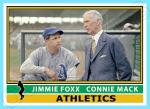 Jimmie Foxx Custom Art Card – 1976 Athletics