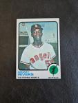 MICKEY RIVERS 1973 TOPPS BASEBALL CARD #597 CALIFORNIA ANGELS