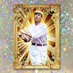 Tris Speaker Holographic Golden Icon Art Card 02/10 Starpop Signed Short Print