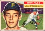 1956 Topps - Roy Face #13 White Back