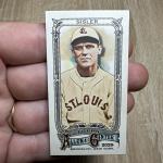 2025 Topps Allen & Ginter - George Sisler #170 Mini A&G Back