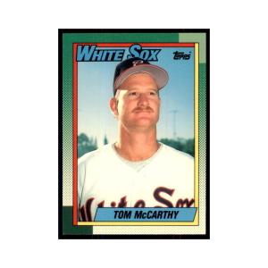 Tom McCarthy 1990 Topps Tiffany #326 Chicago White Sox Baseball Card NM
