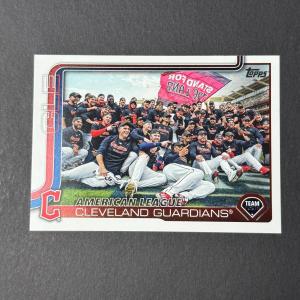 2025 Topps Series 2 Cleveland Guardians Team Card