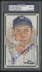 JOE DIMAGGIO MINT 9 PSA/DNA SIGNED PEREZ STEELE Auto Historic Autograph