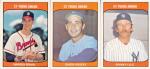 1985 TCMA #NNO WARREN SPAHN, SANDY KOUFAX, SPARKY LYLE CY YOUNG AWARD WINNERS