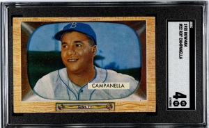 1955 Bowman #22 Roy Campanella SGC 4 VG-EX Dodgers HOF